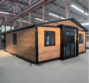 Maison conteneur extensible en acier moderne, design respirant pour utilisation mobile en extérieur, applications supermarché et hôtel, garantie 5 ans - Product Image 3