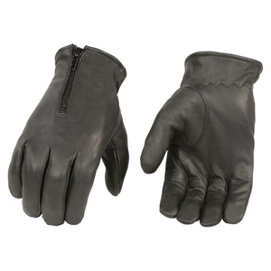Gants d'hiver chauds pour homme en cuir de mouton véritable avec logo personnalisé, doublure en polyester, pour la conduite quotidienne, décontractés et sportifs - Product Image 1