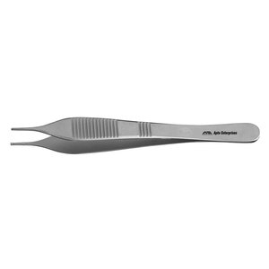 Pince à suture tissulaire Adson droite 1X2 dents 4-3/4 pouces en acier inoxydable de qualité supérieure ensemble d'instruments de chirurgie générale - Product Image 6