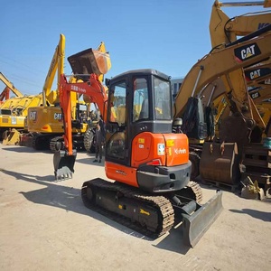 Mini-excavatrices Kubota KX057-4 d'occasion, poids opérationnel de 1000 tonnes, modèle 2023, godet de 8 m, moteur PLC, boîte de vitesses, à vendre - Product Image 3