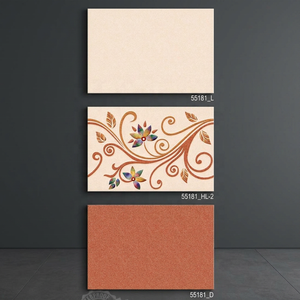 300x450mm 30x45cm 18x12 pulgadas mosaico de cerámica espiga diseño de cuero marrón azulejos para azulejos de pared materiales de construcción - Product Image 6