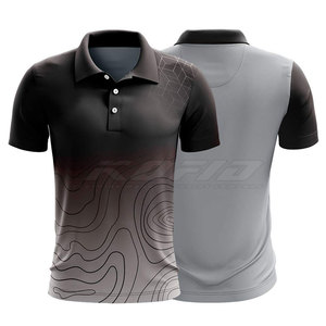 Polos Sublimados Transpirables, Material Ligero de Alto Rendimiento, Logotipo Personalizado, Ropa Deportiva, Informal de Negocios - Product Image 3