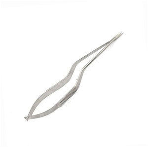 Microtijeras de Acero Inoxidable de Alta Calidad, Reutilizables, Forma de Bayoneta, Instrumentos de Microcirugía de Precisión Superior para Trabajos Delicados - Product Image 1