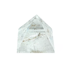 Pyramide en cristal de haute qualité Pyramide en cristal clair naturel Pierre naturelle Pierre précieuse Guérison Agate Pyramides Grossiste - Product Image 1