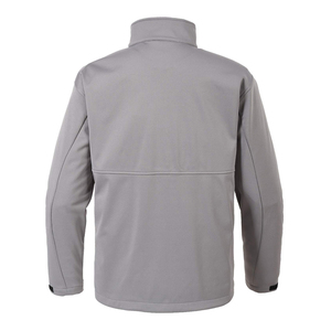 Custom Made <b>Thin</b> Softshell <b>Jacket</b> for <b>Men</b> High Street Style with Stand Collar and Front Logo for Outdoor Use - Product Image 2