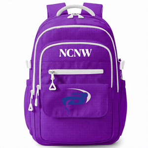NCNW Sorority <b>Backpack</b> Laptop Bag Stylish School & Travel Durable Cordura Daypack Casual NCNW <b>BackPack</b> For Women Custom Logo - Product Image 3