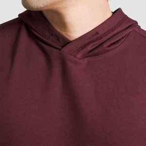 Débardeur court respirant uni pour homme, col en V, coton bambou, sans couture, extensible, grande taille, streetwear décontracté - Product Image 6