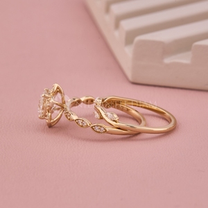 Luxury Design IGI Certified Round Cut Bridal Diamond <b>Rings</b> Set Lab Created Diamond <b>Rings</b> from <b>Indian</b> Supplier & Manufactur - Product Image 2
