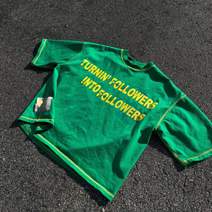 T-shirt oversize pour homme avec grand imprimé graphique sur le devant, coupe ample, en coton, style streetwear, épaules tombantes, décontracté, été, coupe carrée - Product Image 1