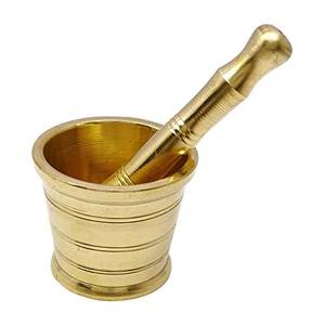 Shiny Polish Stainless Steel Mortar Pestle Set Ayurveda Grinder Manual Durable Kitchen Tool Excellent Quality Food Grade - Product Image 2