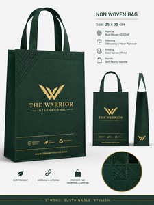 Sac de courses personnalisé en non-tissé, réutilisable, écologique, pour l'emballage de détail, promotionnel et usage quotidien - Product Image 5