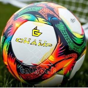 Ballon de football de qualité supérieure, résistant à l'eau, en PVC, TPU, PU personnalisé, pour adultes unisexes, usage officiel et entraînement. - Product Image 6