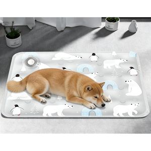 Nuovo Tappetino Refrigerante Estivo 2026 per Animali Domestici 90*60cm, Tappetino Rinfrescante Portatile in Gel per Cani, Lavabile e Sostenibile per Viaggi - Product Image 2