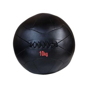 Balones de Pared Negros Sólidos, de Cuero Sintético PU Texturizado, con Costuras en Contraste, Relleno Equilibrado y Resistente - Product Image 1