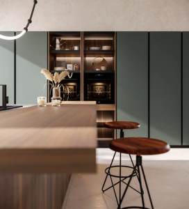 Juego Completo de Muebles de Cocina Modulares de Madera MDF de Estilo Europeo Moderno, Personalizados por JY Project, Ecológicos, Fáciles de Montar - Product Image 2