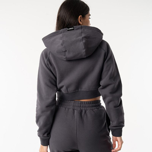 Tracksuit Custom Printed Cotton Zip Hoodie Set Winter Pink <b>Wind</b> <b>Breaker</b> High Quality Women Tracksuit - Product Image 2