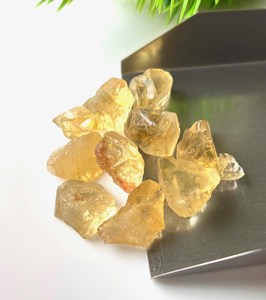 Natural Citrine <b>Raw</b> Stones Loose Healing <b>Crystals</b> Rough Quartz Gemstone Bulk Wholesale Supplier Energy Stone - Product Image 3