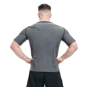 T-shirt pour homme de qualité supérieure, style streetwear, coupe ample, manches régulières, 100% coton, 180 grammes, tissu lourd, personnalisable - Product Image 4