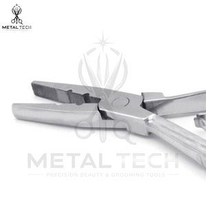 Professional Product Best Quality Hair Extension <b>Tools</b> Kit Stainless Steel Keratin Salon Tape Press Removal Strong Hold Pliers - Product Image 4