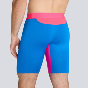 Premium Men's Polyester Mid-Rise Quick Dry Boxer Shorts Lightweight Breathable Comfort Fit Underwear OEM Factory <b>Direct</b> - Product Image 2