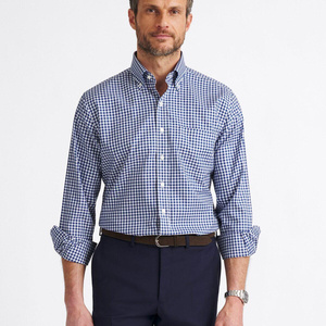 Camisa Elegante para Hombre, Diseño OEM ODM, Tejido de Poliéster, Secado Rápido, Ropa de Verano, Camisa Casual de Moda para Hombre, Tejido Suave y Cómodo - Product Image 3