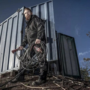 Pantalon de travail robuste avec poche porte-outil, pantalon cargo pour le bâtiment, pantalon de travail utilitaire avec genouillères, en polycoton renforcé - Product Image 6