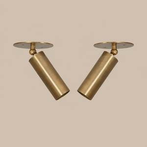Minimalist Brass Cylinder Ceiling Mount <b>Light</b> Fixture For Living Room Indoor Home Decor Durable Design - Product Image 1