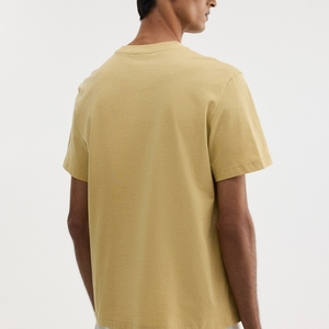 Camisetas Personalizadas para Hombre, Corte Regular, Cuello Redondo, 100% Algodón, Estilo Hip Hop, Antiarrugas, Manga Corta, 320g, Logotipo Personalizado OEM - Product Image 3