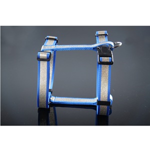 Harnais pour animaux de compagnie en nylon avec bande réfléchissante sportive, disponible en matériau réfléchissant haute visibilité du Vietnam, série réfléchissante étoilée - Product Image 3