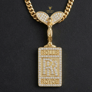 Colgante de León de Moissanita 925 estilo Hip Hop, con incrustaciones de Moissanita VVS completa, personalizado para hombre, al por mayor - Product Image 1