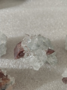 Cristal de Calcita Natural Transparente de Alta Calidad, Clúster de Cristales en Bruto de Maharashtra, Espécimen Artístico Coleccionable - Product Image 2