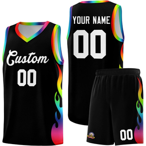 Conjuntos de Uniformes de Baloncesto Personalizados para Jóvenes y Hombres, Camiseta Personalizada con Nombre de Equipo, Número y Logotipo, Precio al por Mayor 2026 - Product Image 6