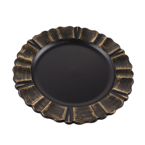 Juego de dos impresionantes platos de madera para vajilla, decoración de hoteles y uso en la cocina. - Product Image 2