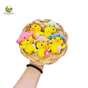 Llavero Mosquetón Ecológico al por Mayor con Diseño de Anime, Muñeco de Peluche de Animales Hecho a Mano, Colgante para Bolso, Suave (Cerdo, Oso, Tigre, Conejo) - Product Image 6