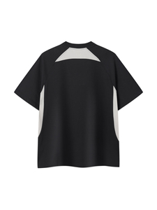 Custom Plain <b>Maroon</b> Red T-Shirt with White Contrast Raglan Sleeves Crew Neck Cotton Streetwear Casual Short Sleeve <b>Top</b> - Product Image 4