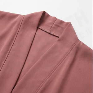 Nuevo Modelo de Abaya al por Mayor, Vestido Kaftan Musulmán Abierto para Mujer, Nuevo Diseño, Ropa Islámica Femenina, Moda Modesta, Alta Calidad - Product Image 4