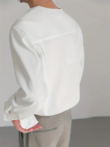 Camisa de Franela 100% Algodón de Secado Rápido para Hombre, Transpirable, Elástica, Táctica, de Manga Larga, para Senderismo, Escalada, Caza, Formal e Informal - Product Image 3