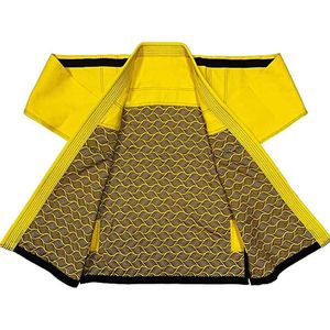 Kimono de Jiu Jitsu Mawra de Primera Calidad, Preencogido, Tejido de Perlas, 100% Algodón, Bordado Personalizado, Forro Sublimado, Ligero - Product Image 1