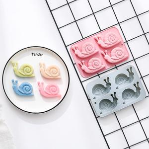 Snail Baking Pan Cake <b>Mold</b> Handmade Soap Ice Cube Tray Chocolate <b>Resin</b> <b>Silicone</b> <b>Mold</b> - Product Image 2