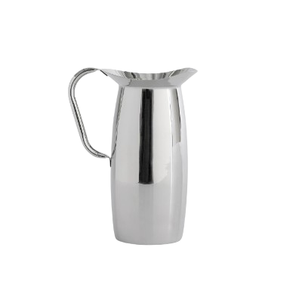 Jarra de Agua y Vino de Barra Plateada y Pulida, Estilo Tradicional, de Metal, Sostenible, para Uso en Restaurantes y Fiestas, de Gran Capacidad - Product Image 1