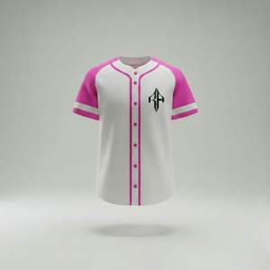 Nouveaux maillots de baseball 2026, imprimés, respirants, 100% polyester, pour adultes, col en V, impression numérique de haute qualité - Product Image 2