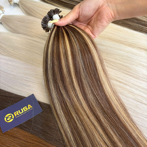 Extensiones de Cabello Humano Virgen Vietnamita con Puntas de Queratina, Color Personalizado, Super Double Drawn, Longitudes de 10 a 32 Pulgadas - Product Image 3
