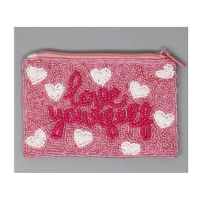 <b>Yourself</b> Colorful Seed Beaded Zipper Eco-Friendly Detachable Strap Coin Purse Unique Patterns Women Artistic - Product Image 4