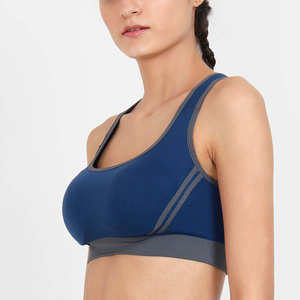 Soutien-gorge de sport robuste pour femme, grande taille, maintien élevé à l'avant, respirant, séchage rapide, pour le yoga, en Spandex/Nylon, prix raisonnable - Product Image 5