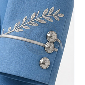 Uniforme de Caballería Tradicional para Hombre, Calidad Premium, Transpirable, con Corte Entallado y Apariencia Refinada - Product Image 6