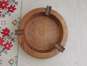 Cenicero de Escritorio de Madera, Diseño Minimalista, Porta Cigarros, Uso Doméstico, Acabado en Madera Natural - Product Image 6