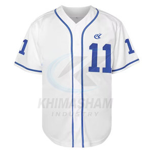Camiseta de Béisbol Personalizada de Estilo Moderno, Tela Suave al Tacto, Corte Regular, Manga Corta, para Entrenamientos de Verano - Product Image 2