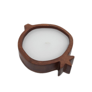 Portavelas de Madera con Cera, Decorativo, en Forma de Árbol de Navidad, para Decoración del Hogar y Festividades - Product Image 1