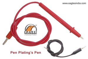 Stylo Eagle Attachment Premium Modèle 57.0213 avec fil de platine, double forme ronde, placage ponctuel - Product Image 2