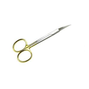 Tijeras de Goma de Calidad Estándar Alemana, Clase I TC, 11.5 cm, Curvas, de Acero Inoxidable, Instrumento Quirúrgico Manual, Juego de Instrumentos Quirúrgicos, CE ISO13485 - Product Image 6